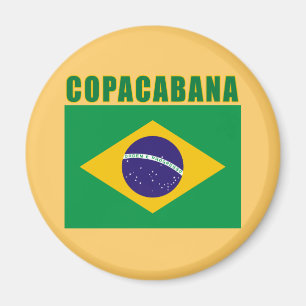 COPACABANA-strandTshirts, gåvor Magnet