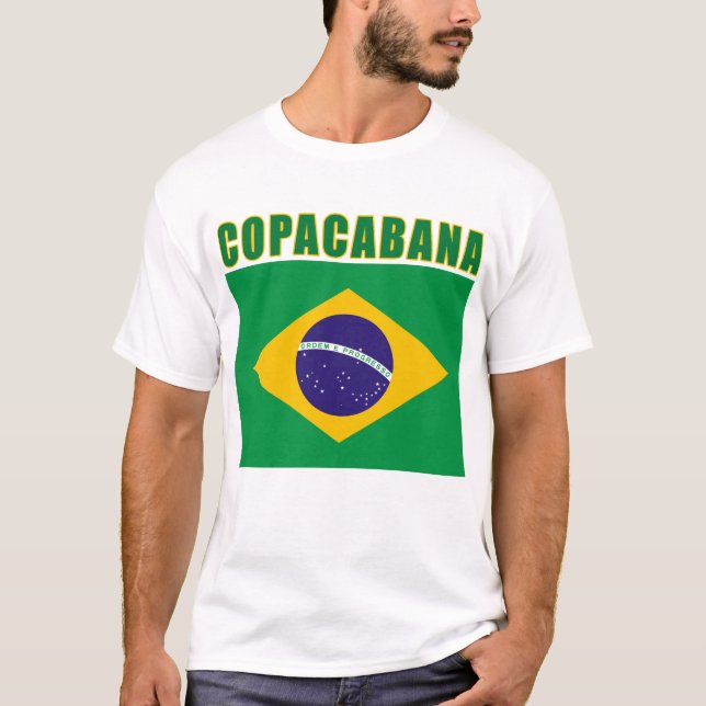 COPACABANA-strandTshirts, gåvor T Shirt (Framsida)