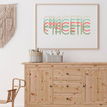 Copacetic Retro 1920s Typography, Färg Poster<br><div class="desc">Visste du att ord "kopacetic" eller "copasetic" (som betyder "Allt är okej") faktiskt började bli populärt i de tjugonde romarna? Här är en typografisk återgivning på 1920-talet av citattecknet ord, där man använder "komaketisk" i en Art Deco färg palett och teckensnittet stil. Det är snyggt och chic på den här...</div>