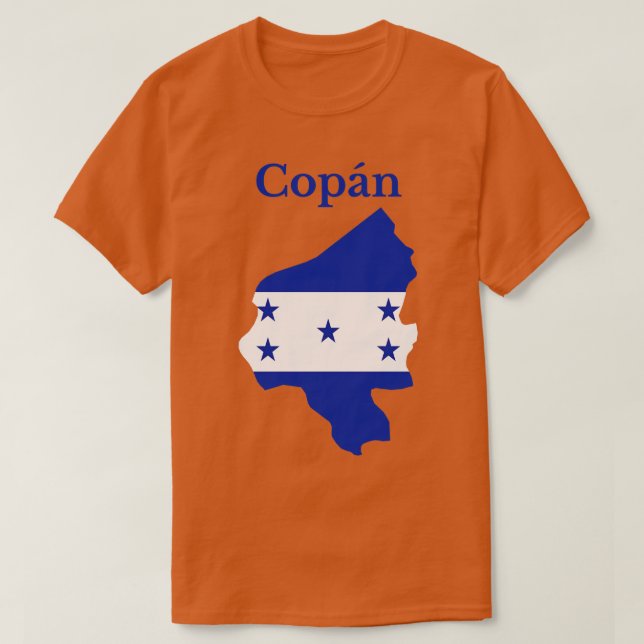Copan Department Honduras T Shirt (Design framsida)