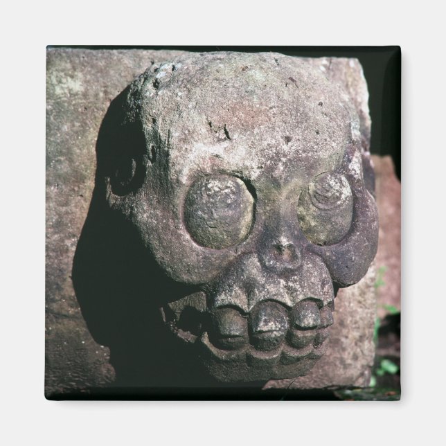 Copan Honduras Ancient Mayan Ruins Photo Designad Magnet (Framsidan)