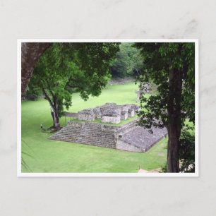 copán honduras ruins vykort