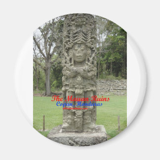 Copan Ruins Buttons and nyckelrings Magnet