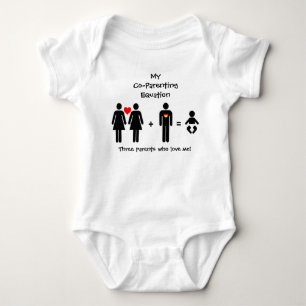 coparent MyCo-ParentingEquation, tre föräldrar Tröja