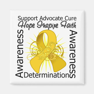 COPD-inspiration Spiral Ribbon Magnet