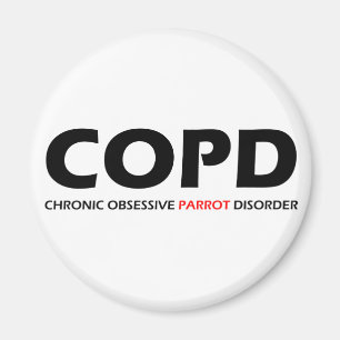 COPD - Kronisk tvångsmässig papegojaoordning Magnet