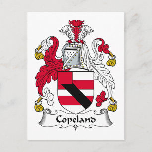 Copeland Family Crest Vykort