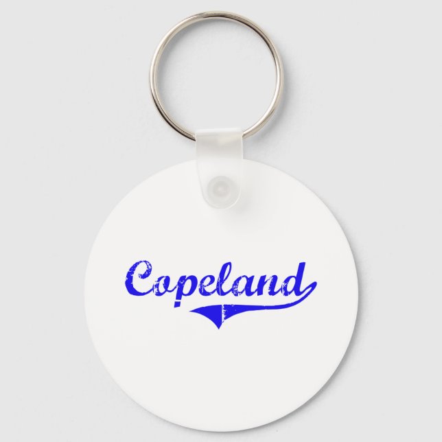 Copeland Surname Classic Stil Nyckelring (Framsida)