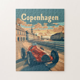 Copenhagen Vintage Racing Car Pussel