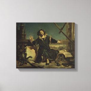 Copernicus i torn på Frombork Canvastryck
