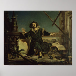 Copernicus i torn vid Frombork Poster