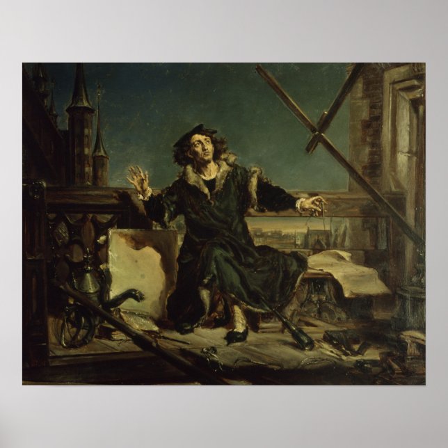 Copernicus i torn vid Frombork Poster (Framsidan)