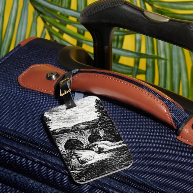 Copertina per telefono elegante con paesaggi natur bagagebricka (Framsida Insitu 1)