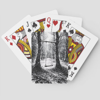 Copertina per telefono elegante con paesaggi natur casinokort