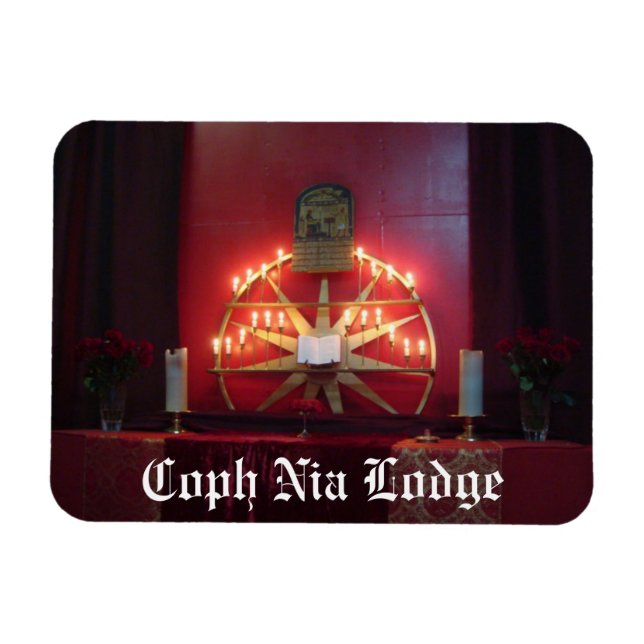 Coph Nia Lodge magnet (Horisontell)