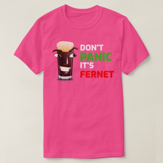 Copia de Dont panic sin Fernet T Shirt (Design framsida)