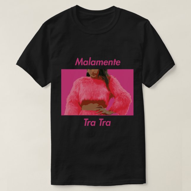 Copia de Rosalia Malamente Rosa T Shirt (Design framsida)