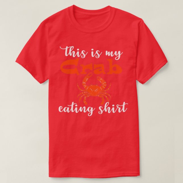 Copie de Copie de this is my Crab Eating T Shirt (Design framsida)