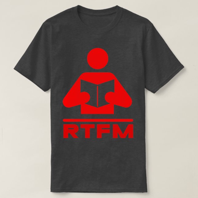 Copie de RTFM T s design MAO RTFM T Shirt (Design framsida)