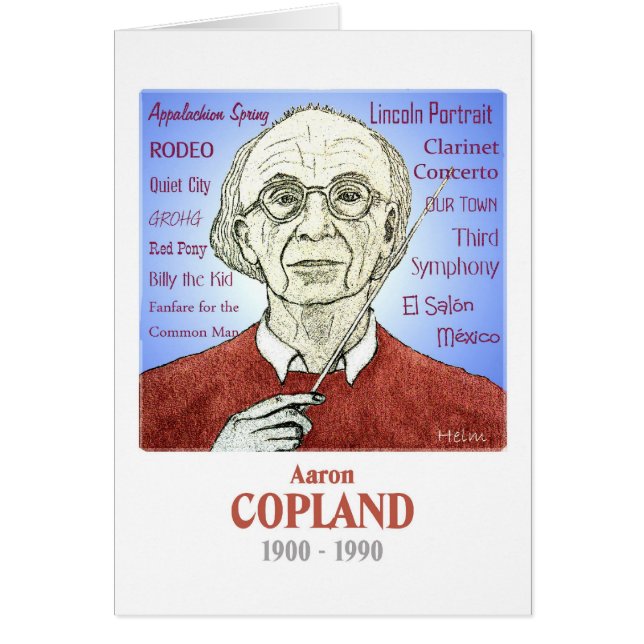 Copland Hälsningskort (Framsidan)