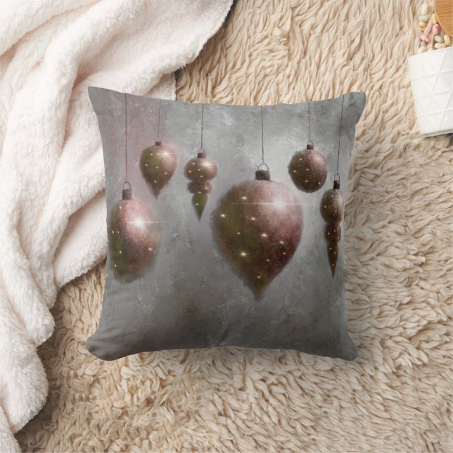 Copper Baubles Cushion Kudde (Filt)