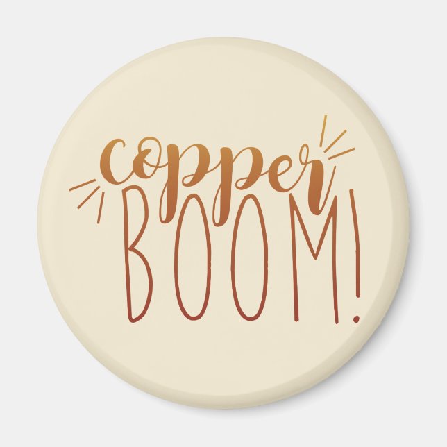 Copper Boom! Magnet (Framsidan)