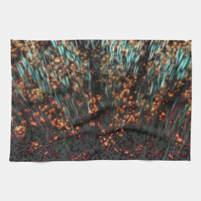 Copper Borealis Kökshandduk (Horisontell)