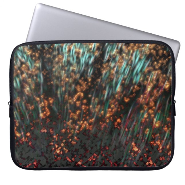 Copper Borealis Laptop Fodral (Framsidan)