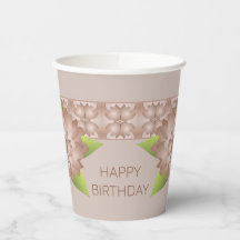 Copper Brown-Blommigt Accented