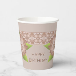 Copper Brown-Blommigt Accented