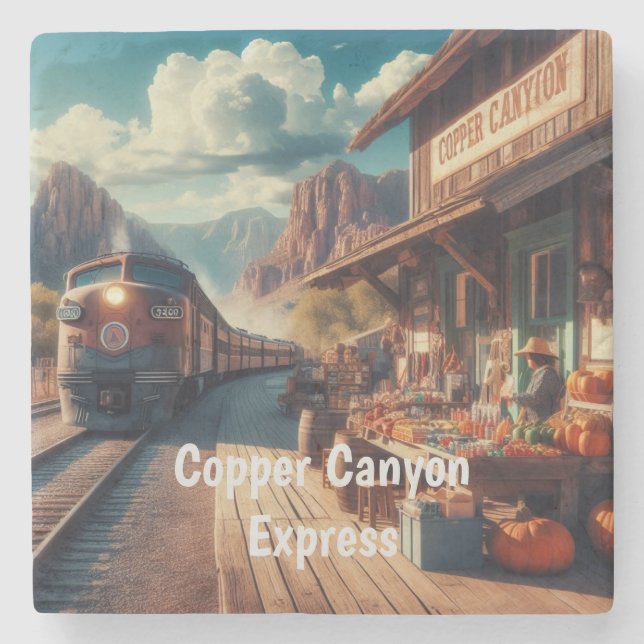 Copper Canyon Express Stenunderlägg (Framsidan)