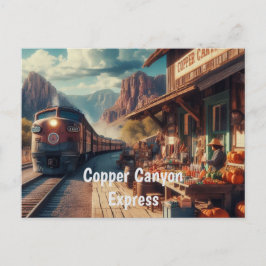 Copper Canyon Express Vykort
