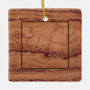 Copper Canyon Granite, bergsberget guld Sedona Julgransprydnad Keramik