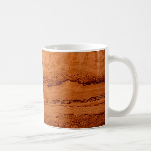Copper Canyon Granite, bergsberget guld Sedona Kaffemugg (Höger)