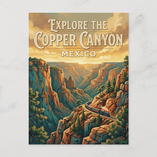Copper Canyon Vykort (Framsida)
