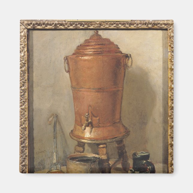 Copper Drinking Fontän, c.1733-34 Magnet (Framsidan)