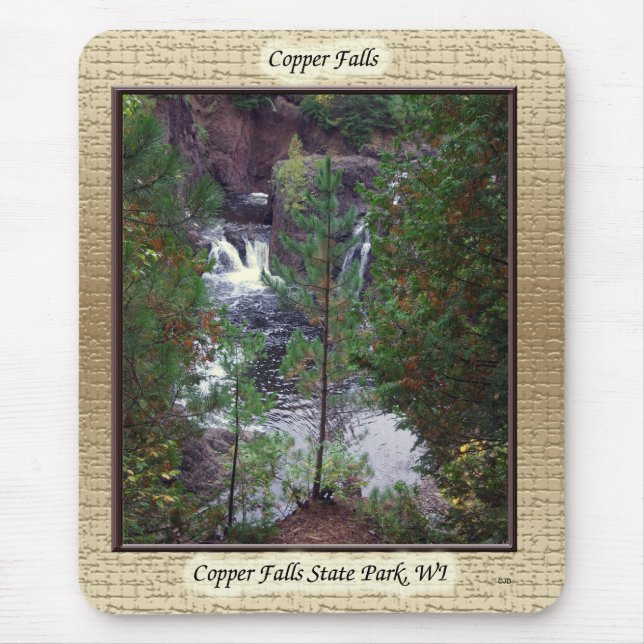 Copper Falls-munsepad Musmatta (Framsidan)