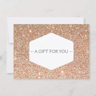 COPPER GLITTER Gift-certifikat