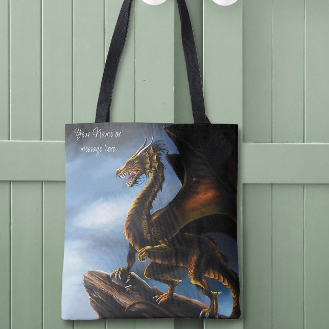 Copper Guld Black Dragon Tygkasse (Skapare uppladdad)