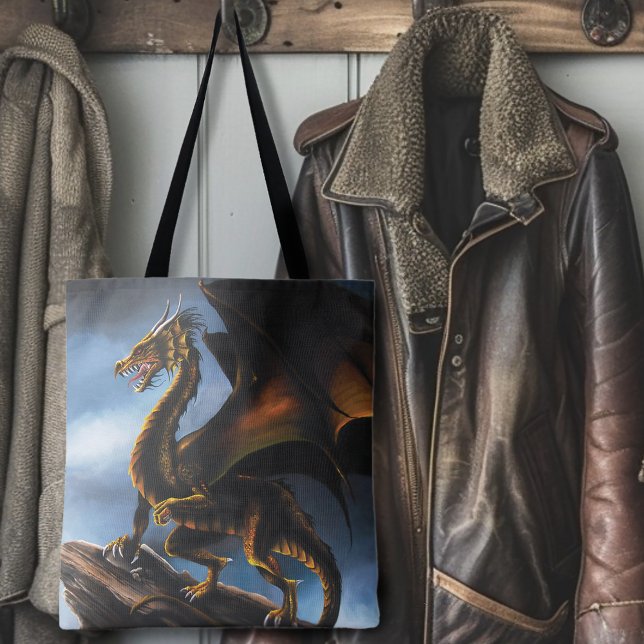 Copper Guld Black Dragon Tygkasse (Skapare uppladdad)