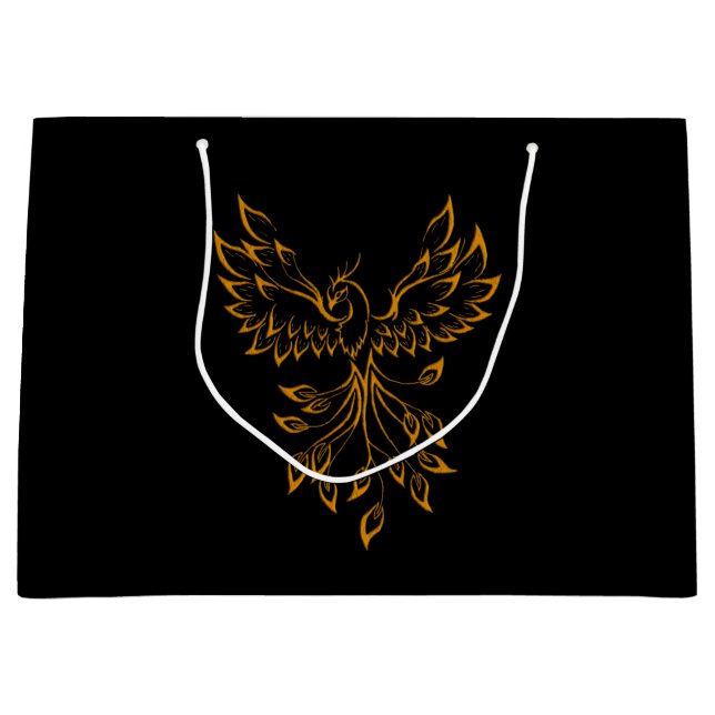 Copper Guld Phoenix Rises on Black (Framsidan)