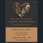 Copper Heart Salong Stora Återöppning Reklamblad<br><div class="desc">Copper Heart Salong Stora Återöppning Flyer. Salongens återöppningsfolder med en collagehjärta. "Med nya Covid-19-säkerhetsåtgärder på plats för att hålla våra kunder och anställda säkra." Anpassa denna anpassade design med din egen text,  logotyp och företagsinformation.</div>