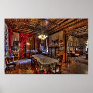 Copper Kung Dining Room - Butte Montana Poster