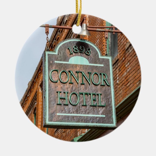 Copper Mining, Jerome, Arizona Julgransprydnad Keramik (Framsidan)