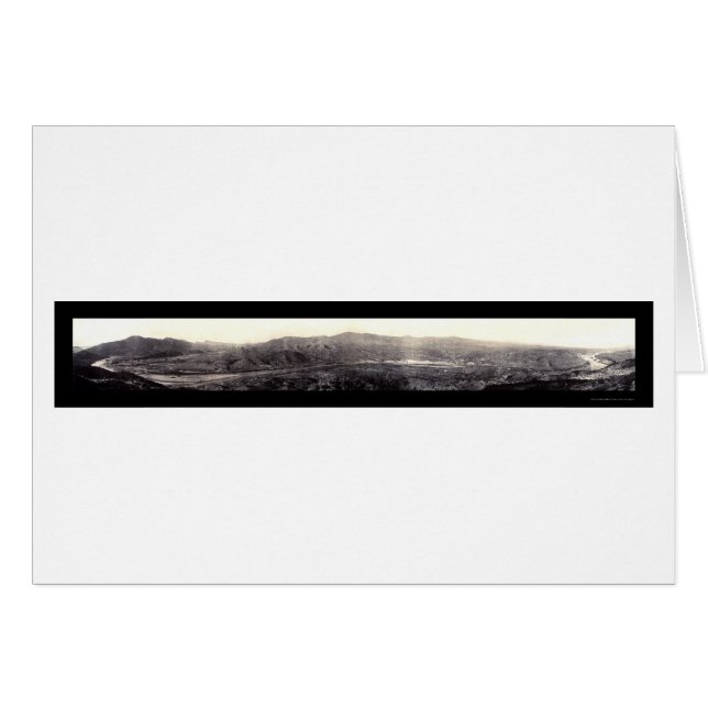 Copper Mining Kelvin Photo 1908 Hälsningskort (Framsidan Horizontal)