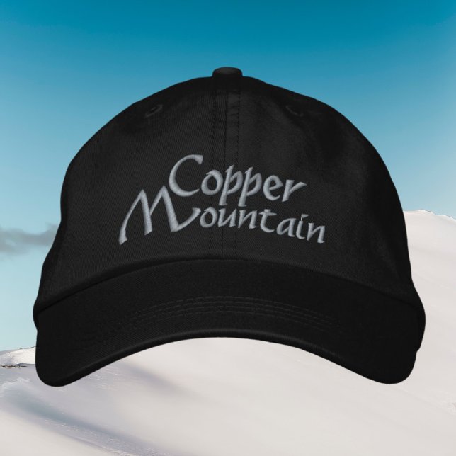Copper Mountain Colorado Broderad Hatt Keps (Skapare uppladdad)