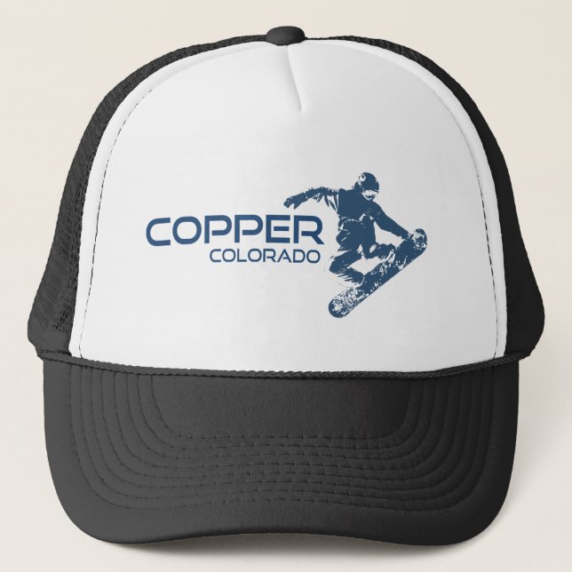 Copper Mountain Colorado Snowboardåkare Keps (Framsida)