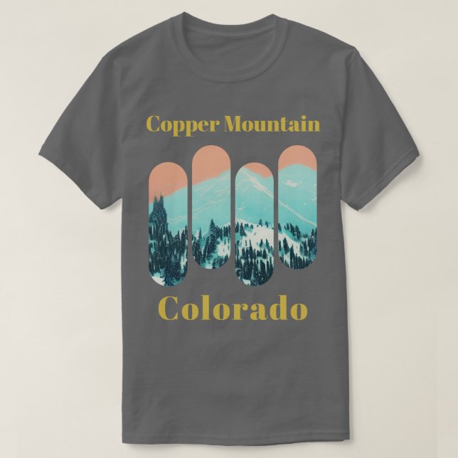 Copper Mountain ski Colorado 2 T Shirt (Design framsida)
