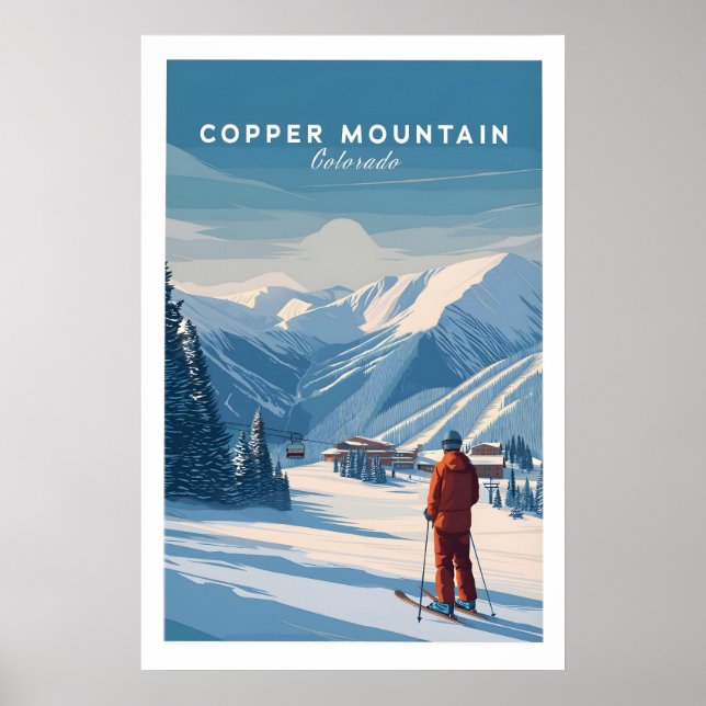 Copper Mountain Ski Poster 1 (Framsidan)