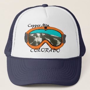 Copper Mtn Colorado orange snö goggle Keps